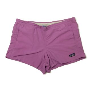 パタゴニア(patagonia)のpatagonia パタゴニア ガールズ  バギーズ ショーツ パープル系 XXL【中古】(カジュアルパンツ)