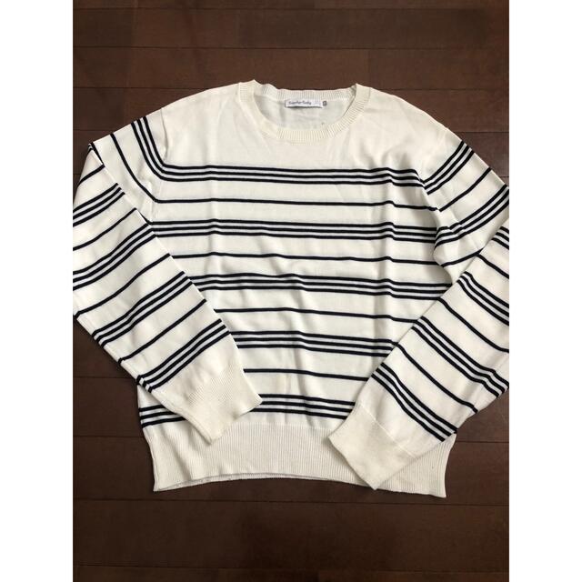 SEVENDAYS=SUNDAY(セブンデイズサンデイ)のSevendays=Sunday ボーダーニット メンズのトップス(ニット/セーター)の商品写真