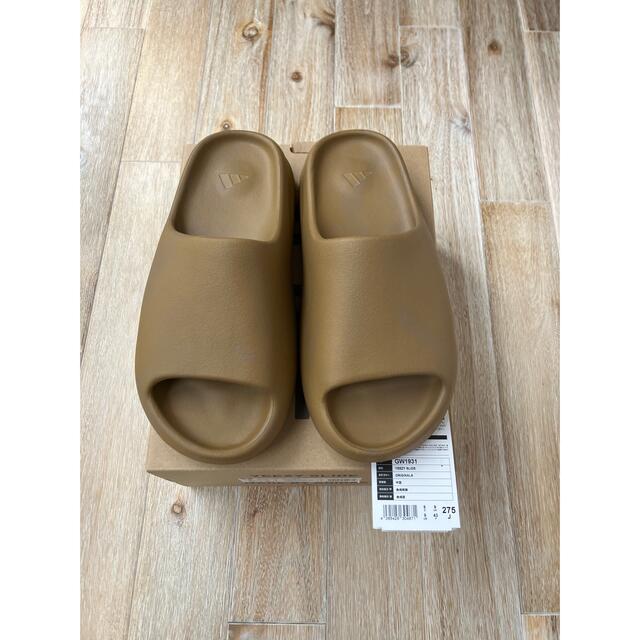 yeezy slide 27.5cm ochre オークル　gw1931