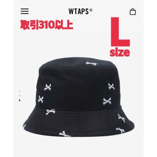 ダブルタップス(W)taps)のWTAPS 2022SS BUCKET 02 HAT BLACK Lサイズ(ハット)