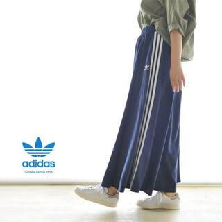 S ♡ BEAUTY&YOUTH ロングスカート adidas コラボ