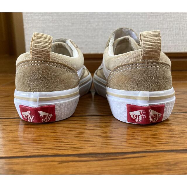 VANS(ヴァンズ)のVANS ヴァンズ　スニーカー　ベージュ キッズ/ベビー/マタニティのベビー靴/シューズ(~14cm)(スニーカー)の商品写真