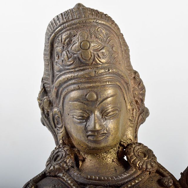 仏教美術 古銅鍍金 チベット仏 仏像 置物 V R4580 | neumi.it