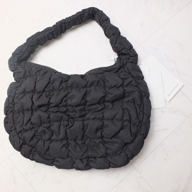 希少】cos キルティングバッグ ブルー | www.jarussi.com.br