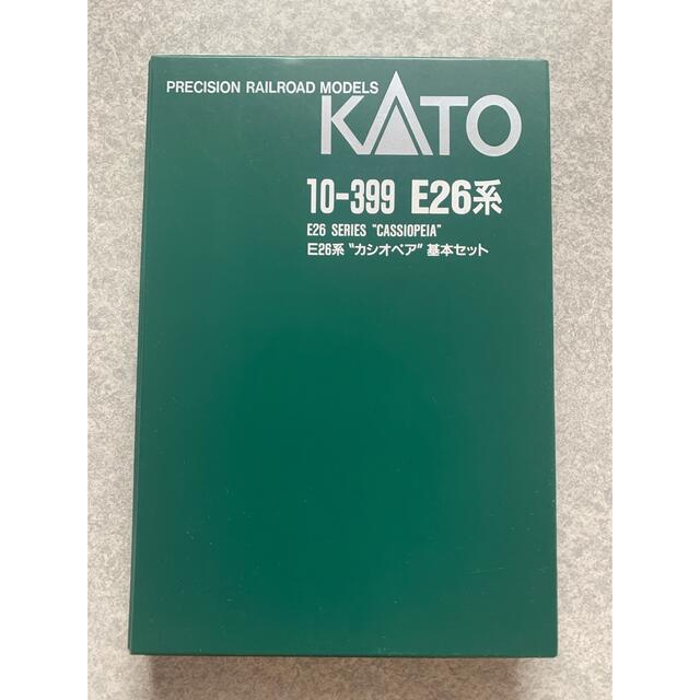 KATO`(カトー)のKATO 10-399 E26系 カシオペア 基本セット ジャンク エンタメ/ホビーのおもちゃ/ぬいぐるみ(鉄道模型)の商品写真