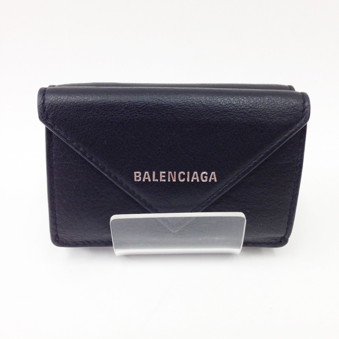 〇〇BALENCIAGA バレンシアガ PAPIER ミニウォレット 箱・布袋付