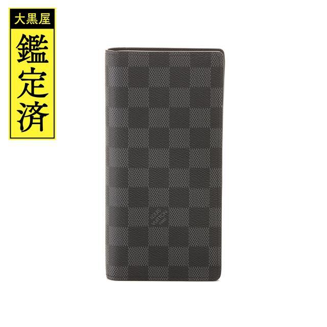 LOUIS VUITTON - ルイ・ヴィトン ポルトフォイユ・ブラザ ダミエ 二