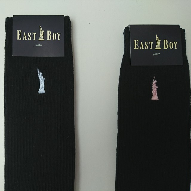 EASTBOY(イーストボーイ)の【新品未使用】EASTBOY ソックス(二足組)+オマケ付き レディースのレッグウェア(ソックス)の商品写真