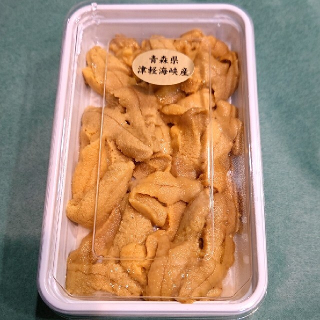 青森県大間産 無添加ウニ 100g入×4パックセット食品/飲料/酒