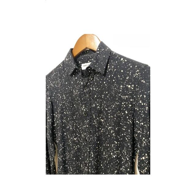 Saint Laurent サンローラン スプラッターシャツ | modisons.in