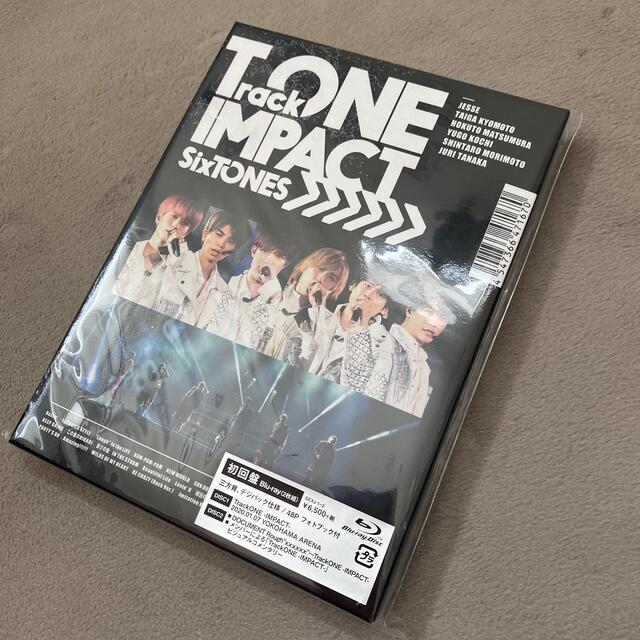 SixTONES(ストーンズ)のTrackONE　-IMPACT-（初回盤） Blu-ray エンタメ/ホビーのDVD/ブルーレイ(アイドル)の商品写真