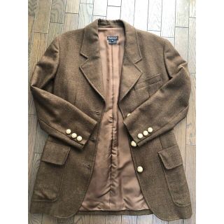 グッチ(Gucci)のGUCCI テーラードジャケット 古着 OLD VINTAGE サイズ38(テーラードジャケット)