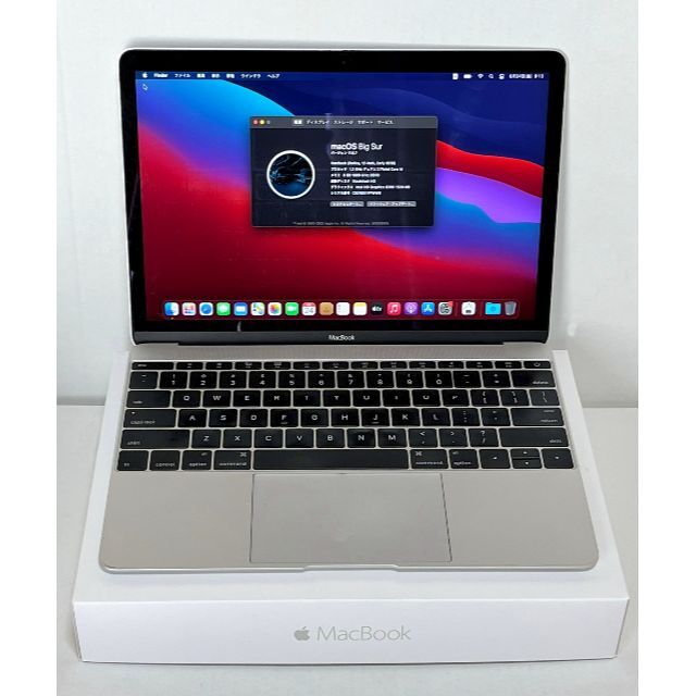 macOSBigSur＊CPUMacBook 12inch 2015 A1534 SSD512Gメモリ8GB