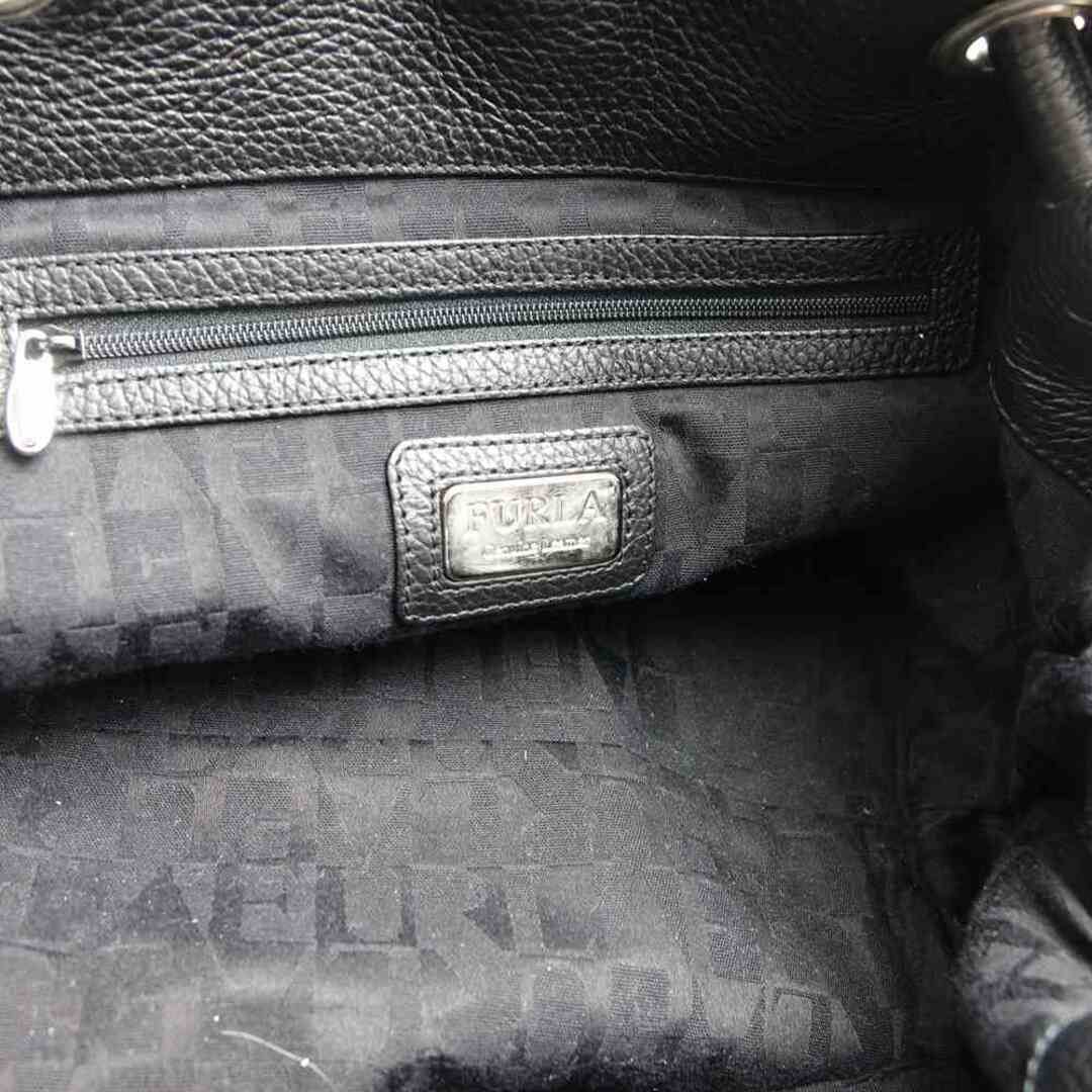 FURLA - ◇◇FURLA フルラ ハンドバッグ レザー F5102 ブラック FURLA - ◇◇FURLA フルラ ハンドバッグ レザー F5102 ブラック