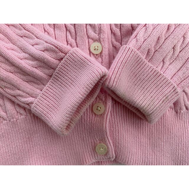 Ralph Lauren(ラルフローレン)のラルフローレン　カーディガン　キッズ キッズ/ベビー/マタニティのキッズ服女の子用(90cm~)(カーディガン)の商品写真