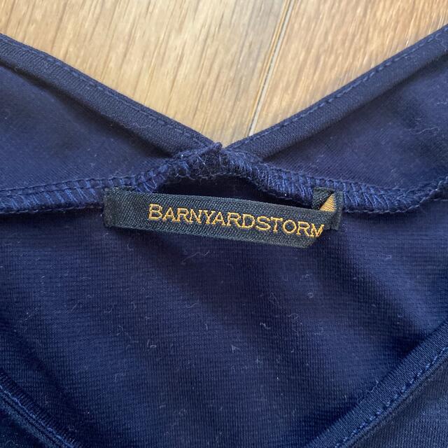 BARNYARDSTORM(バンヤードストーム)の美品 バンヤードストーム ワンピース レディースのワンピース(ひざ丈ワンピース)の商品写真