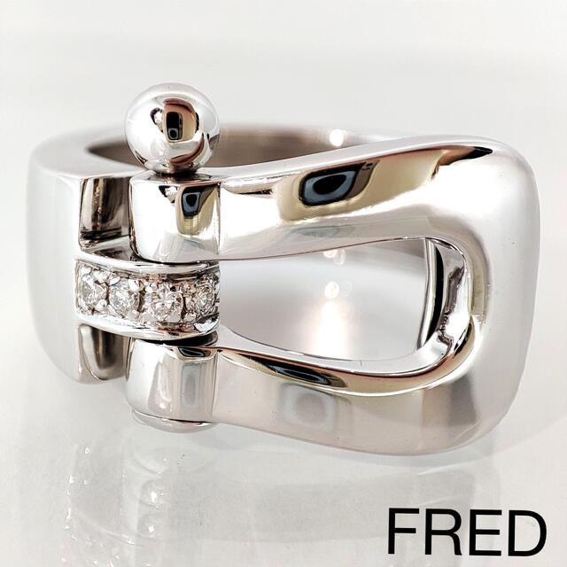 FRED - FRED フレッド ダイヤ ラージモデル フォース10 リング 750 ジュウル