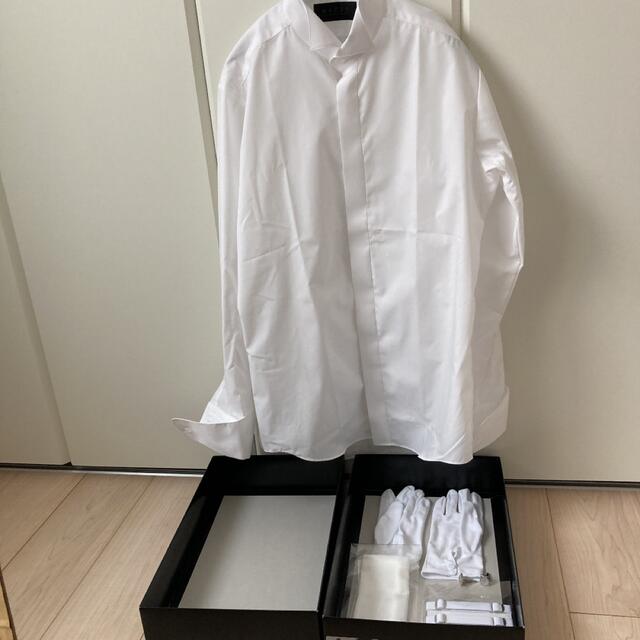 結婚式　新郎用シャツセット メンズのトップス(シャツ)の商品写真