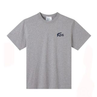 アーペーセー(A.P.C)のA.P.C. Lacoste XS グレー　ラコステ APC スモールロゴ(Tシャツ(半袖/袖なし))