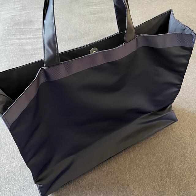 お受験バッグ　トートバッグ　サブバッグ　濃紺 レディースのバッグ(トートバッグ)の商品写真