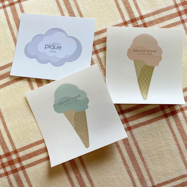 gelato pique(ジェラートピケ)のジェラピケ‪୨୧‬ステッカー インテリア/住まい/日用品の文房具(シール)の商品写真