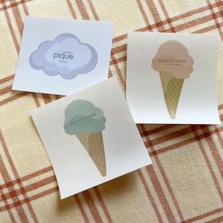 ジェラートピケ(gelato pique)のジェラピケ‪୨୧‬ステッカー(シール)