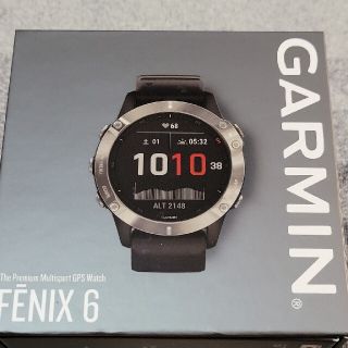 【あきほさん専用】GARMIN FENIX 6 BLACK(腕時計(デジタル))