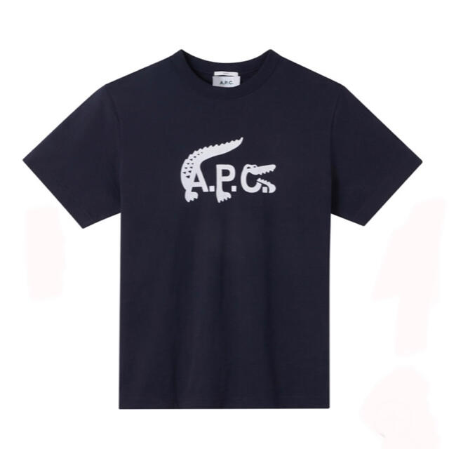 A.P.C(アーペーセー)の♡さま専用　A.P.C. LACOSTE ネイビー　M ラコステ APC ビッグ メンズのトップス(Tシャツ/カットソー(半袖/袖なし))の商品写真