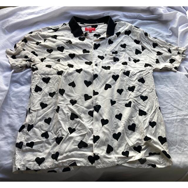 Supreme - (XL)Supreme Hearts Rayon shirtハートレーヨンシャツの通販 ...