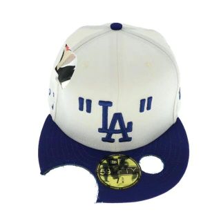 オフホワイト(OFF-WHITE)のoffwhite Newera MCB LA dodgers 新品(キャップ)