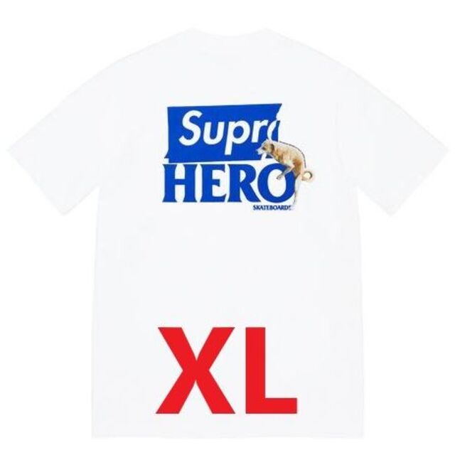 Supreme(シュプリーム)のSupreme ANTIHERO Dog Tee White XL メンズのトップス(Tシャツ/カットソー(半袖/袖なし))の商品写真