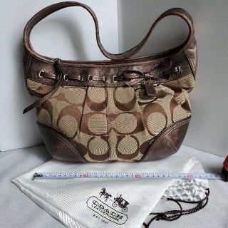 コーチ(COACH)のCOACH　コーチ　ワンショルダーバッグ　★収納袋付き(ショルダーバッグ)