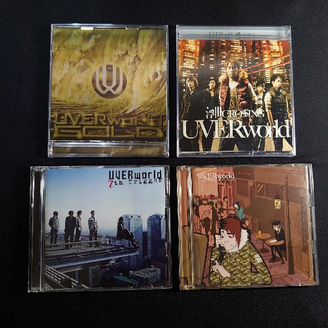 「GOLD」UVERworld 初回生産限定盤 CD+DVD エンタメ/ホビーのCD(ポップス/ロック(邦楽))の商品写真