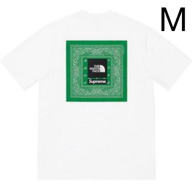 Supreme(シュプリーム)のSupreme The North Face Bandana Tee Black メンズのトップス(Tシャツ/カットソー(半袖/袖なし))の商品写真