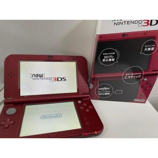 ニンテンドウ(任天堂)の中古Nintendo 3DS NEW ニンテンドー 本体 LL メタリックレッド(携帯用ゲーム機本体)