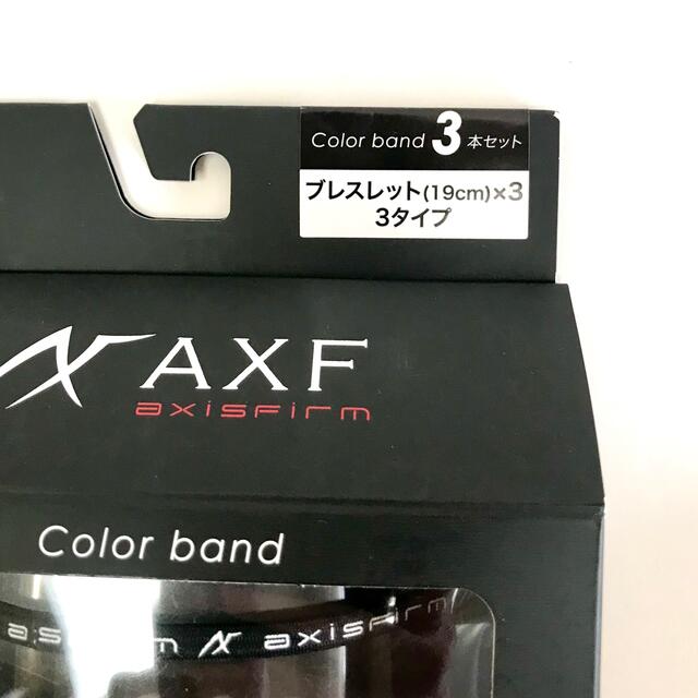 BELGARD(ベルガード)のAXF アクセフベルガード ブレスレットタイプ（３本セット）BLACK  スポーツ/アウトドアのトレーニング/エクササイズ(その他)の商品写真