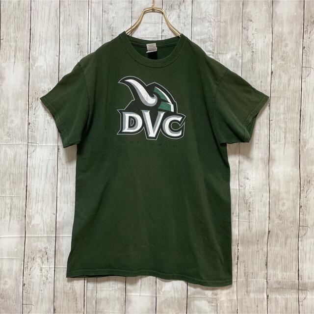 GILDAN(ギルタン)のGILDAN ギルダン DVC ビッグプリント Tシャツ ユニセックス M 古着 メンズのトップス(Tシャツ/カットソー(半袖/袖なし))の商品写真