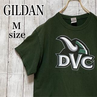 ギルタン(GILDAN)のGILDAN ギルダン DVC ビッグプリント Tシャツ ユニセックス M 古着(Tシャツ/カットソー(半袖/袖なし))