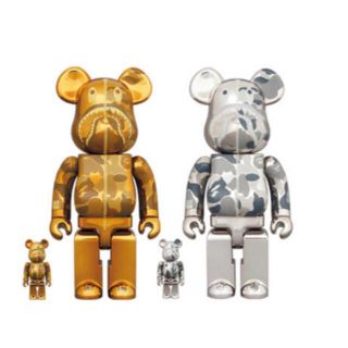 アベイシングエイプ(A BATHING APE)のBE@RBRICK BAPE(R) CAMO SHARK 100％＆400％ (その他)