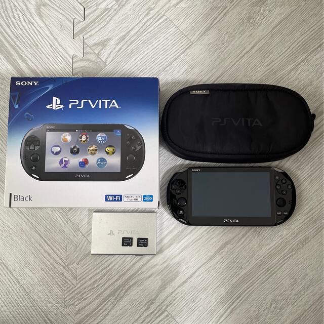 SONY(ソニー)の中古SONY PlayStationVITA 本体  PCH-2000 ZA11 エンタメ/ホビーのゲームソフト/ゲーム機本体(携帯用ゲーム機本体)の商品写真