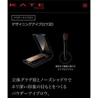 ケイト(KATE)のKATEデザイニングアイブロウ3D EX-5(パウダーアイブロウ)