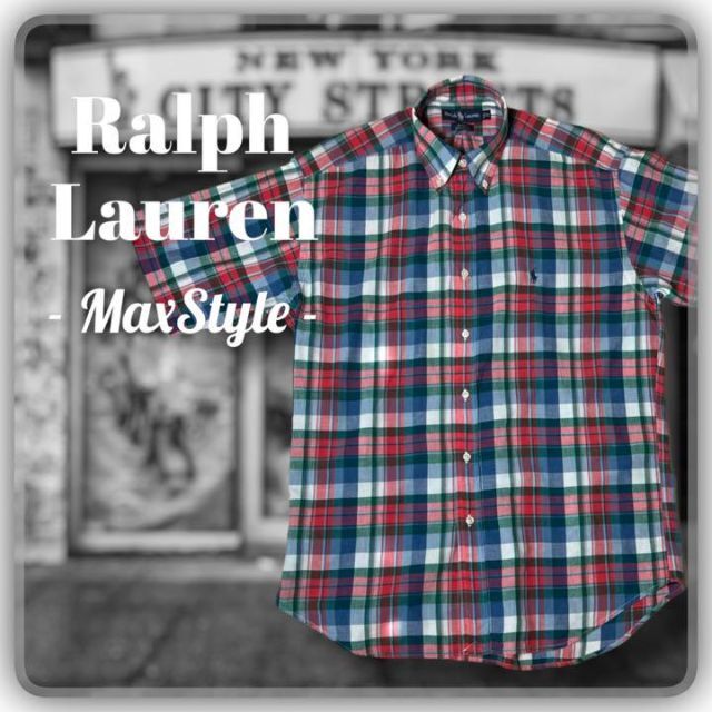 Ralph Lauren(ラルフローレン)の【Ralph Lauren】古着ラルフローレン シャツ チェック柄 マルチカラー メンズのトップス(シャツ)の商品写真