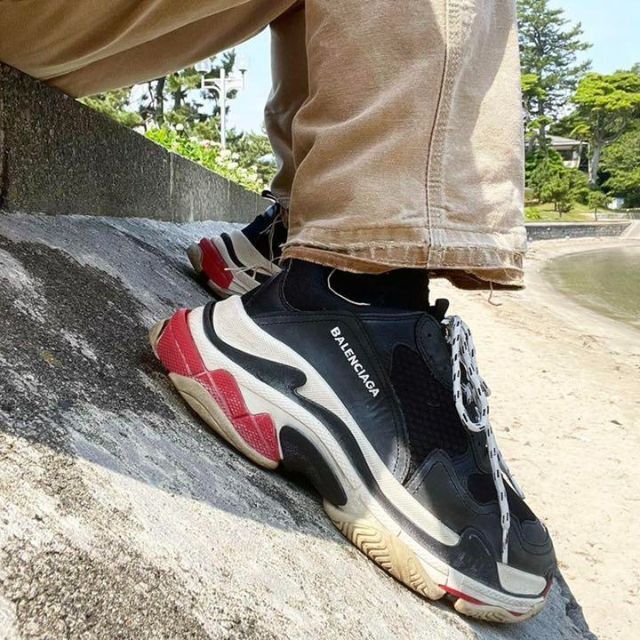 超激得100%新品 Balenciaga - バレンシアガ/BALENCIAGA トリプルSの