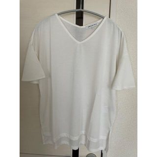 アメリカンホリック(AMERICAN HOLIC)のAMERICAN HOLIC 袖フリルTシャツ  Fサイズ(Tシャツ(半袖/袖なし))