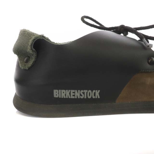 BIRKENSTOCK(ビルケンシュトック)のビルケンシュトック モンタナ レザーシューズ 切替 24.0cm 茶 黒 レディースの靴/シューズ(その他)の商品写真