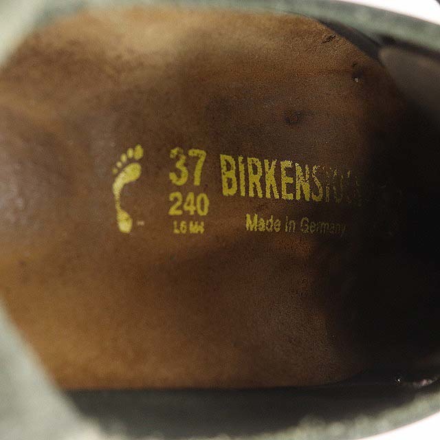 BIRKENSTOCK(ビルケンシュトック)のビルケンシュトック モンタナ レザーシューズ 切替 24.0cm 茶 黒 レディースの靴/シューズ(その他)の商品写真