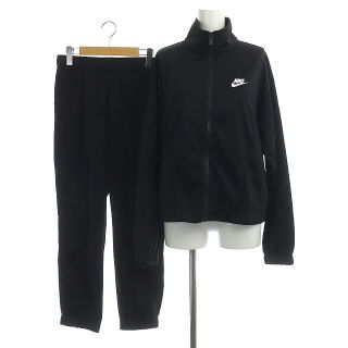 ナイキ(NIKE)のナイキ 21AW ジャージセットアップ トラックジャケット パンツ M 黒(ブルゾン)