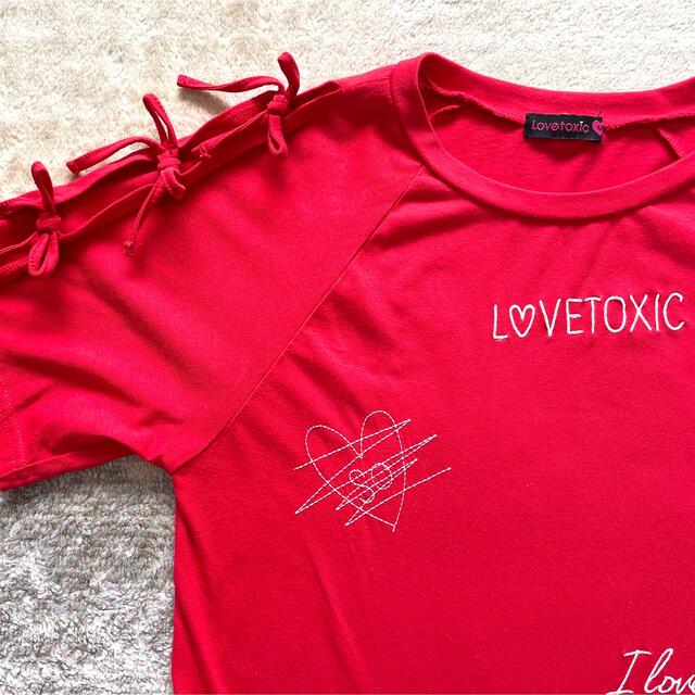 lovetoxic(ラブトキシック)のラブトキ　Tシャツ キッズ/ベビー/マタニティのキッズ服女の子用(90cm~)(Tシャツ/カットソー)の商品写真