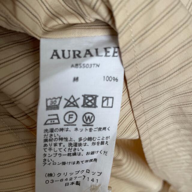 AURALEE(オーラリー)のAURLEE  ストライプシャツ メンズのトップス(シャツ)の商品写真