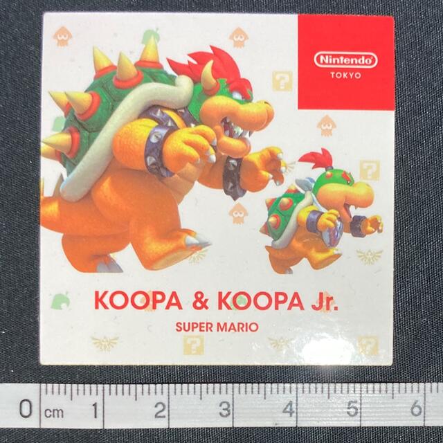 任天堂 クッパ クッパJr シール Nintendo TOKYOの通販 by トレイル ニンテンドートーキョー GAMECUBE スーパーマリオ プチ缶コレクション